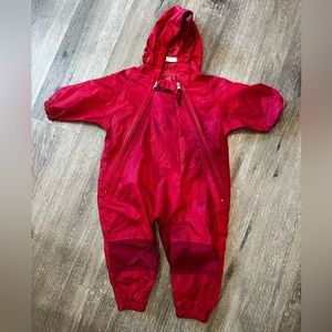 Tuffo rain suit, size 12 months